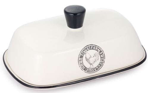 Ceramic butter dish  from MMCIS China
